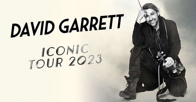 David Garrett Iconic Tour Ekim Ankara Stanbul Burda