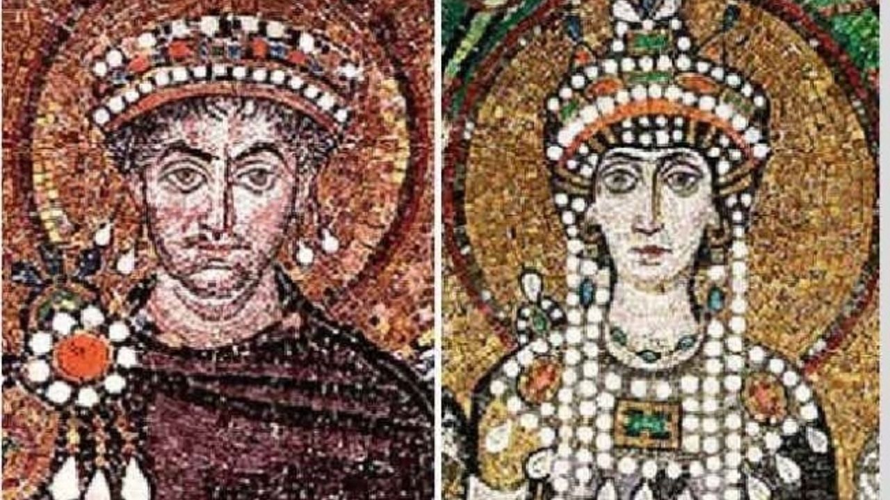 İmparator I. Justinianus ve Teodora