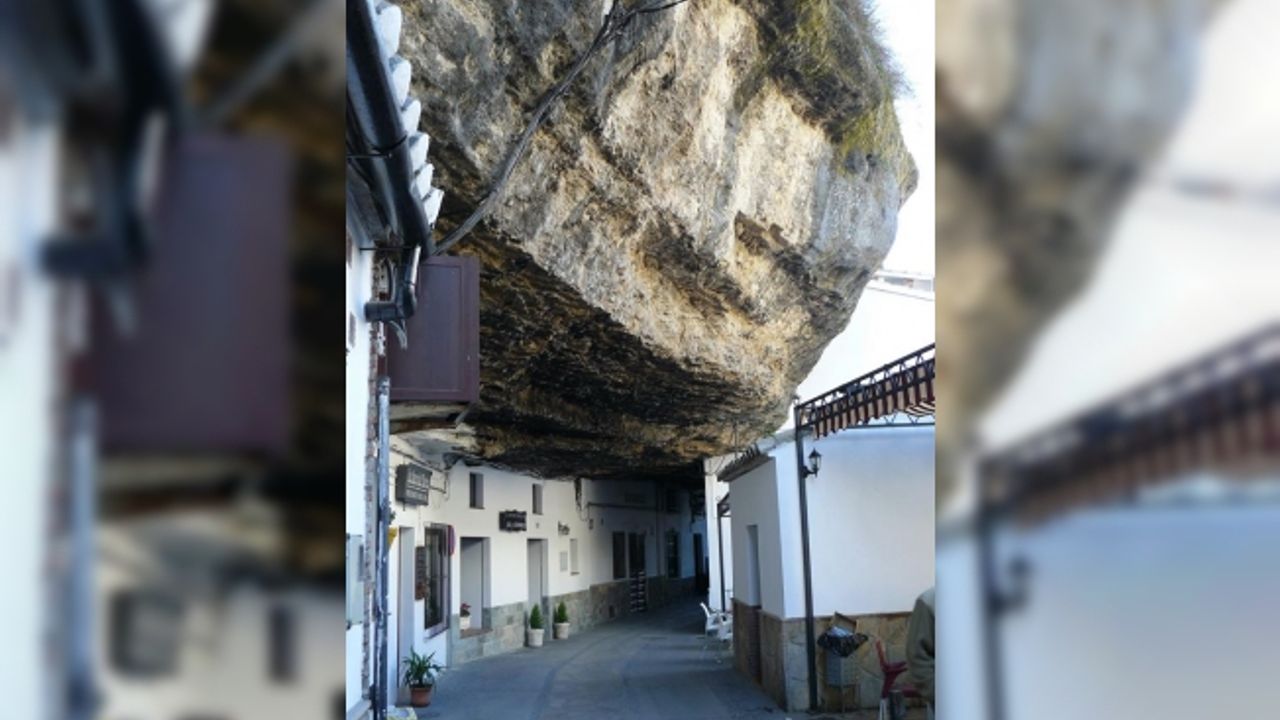 İspanya da kayalığın altında bir kasaba: Setenil de las Bodegas