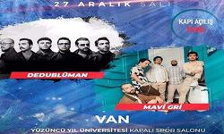 Dedublüman - Mavi Gri - Ozbi - Van 13 Şubat 2023 Konseri