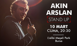 Akın Aslan Stand Up 10 Mart Bursa