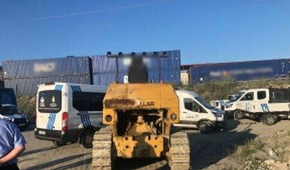 Arnavutköyde Kaçak Hafriyat Operasyonu