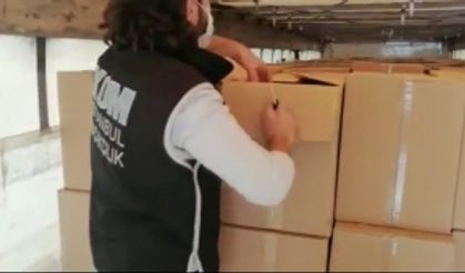 Üsküdar'da Depo ve İmalat Yeri Olan Adrese Operasyon