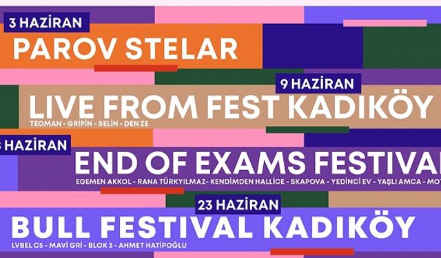 Festival Park Kadıköy Haziran Programı