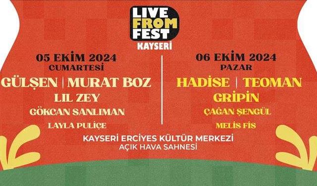 Live From Fest Kayseri - Kombine İki Günlük