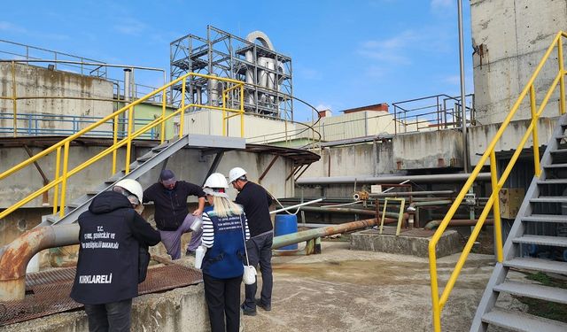 Ergene Havzası'nda bakanlıktan kapsamlı denetim yapıldı