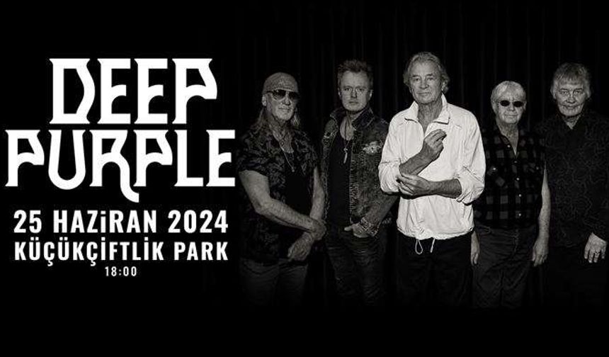 Deep Purple 25 Haziran Salı İstanbul Konseri