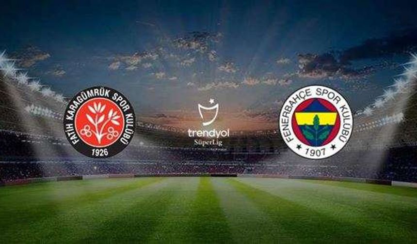 Vavacars Fatih Karagümrük - Fenerbahçe A.Ş. 14 Nisan Maçı