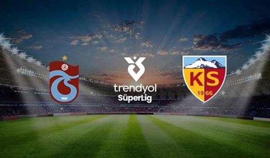 Trabzonspor A.Ş. - Bellona Kayserispor