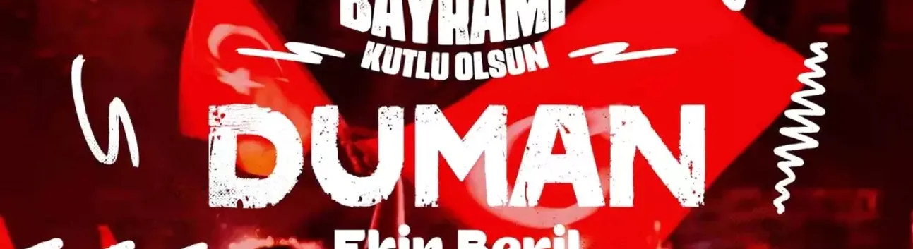 29 Ekim Cumhuriyet Bayramı'nda Ücretsiz Duman ve Ekin Beril Konseri